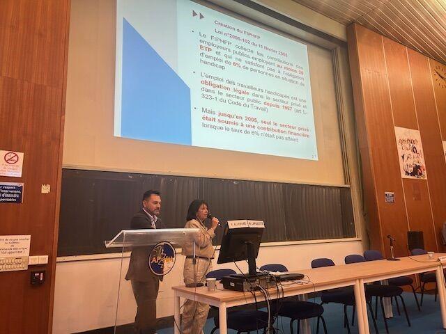 Intervention de Thierry Allemand et Muriel Laplacette sur le maintien dans l'emploi dans la fonction publique hospitalière