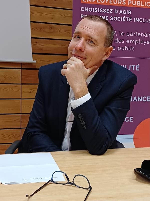 Christophe Guillet, directeur de la Plateforme régionale d’appui interministérielle (PFRH)
