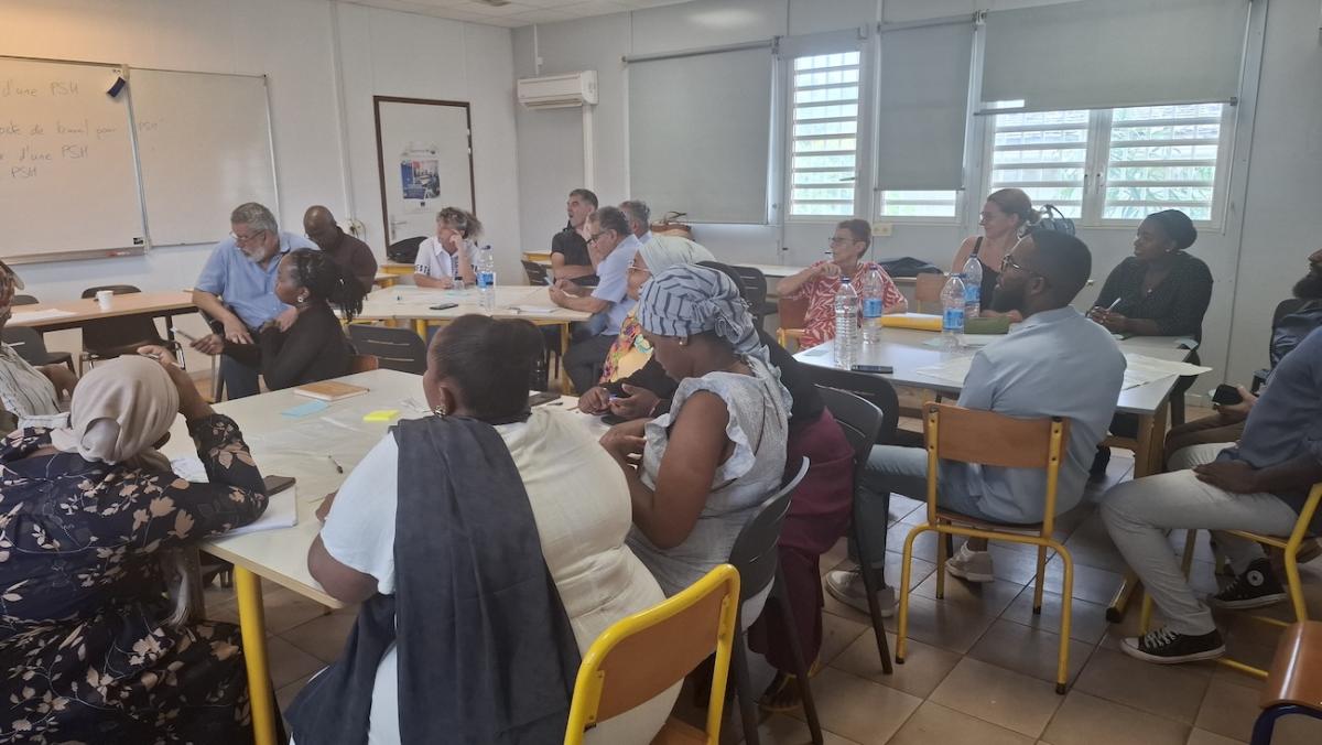 Participantes et participants à la journée de sensibilisation
