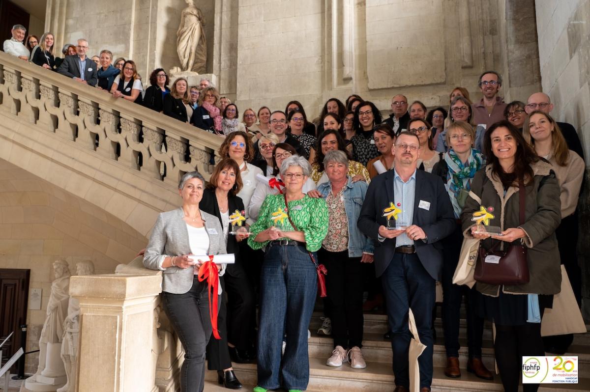 Photographie des lauréats