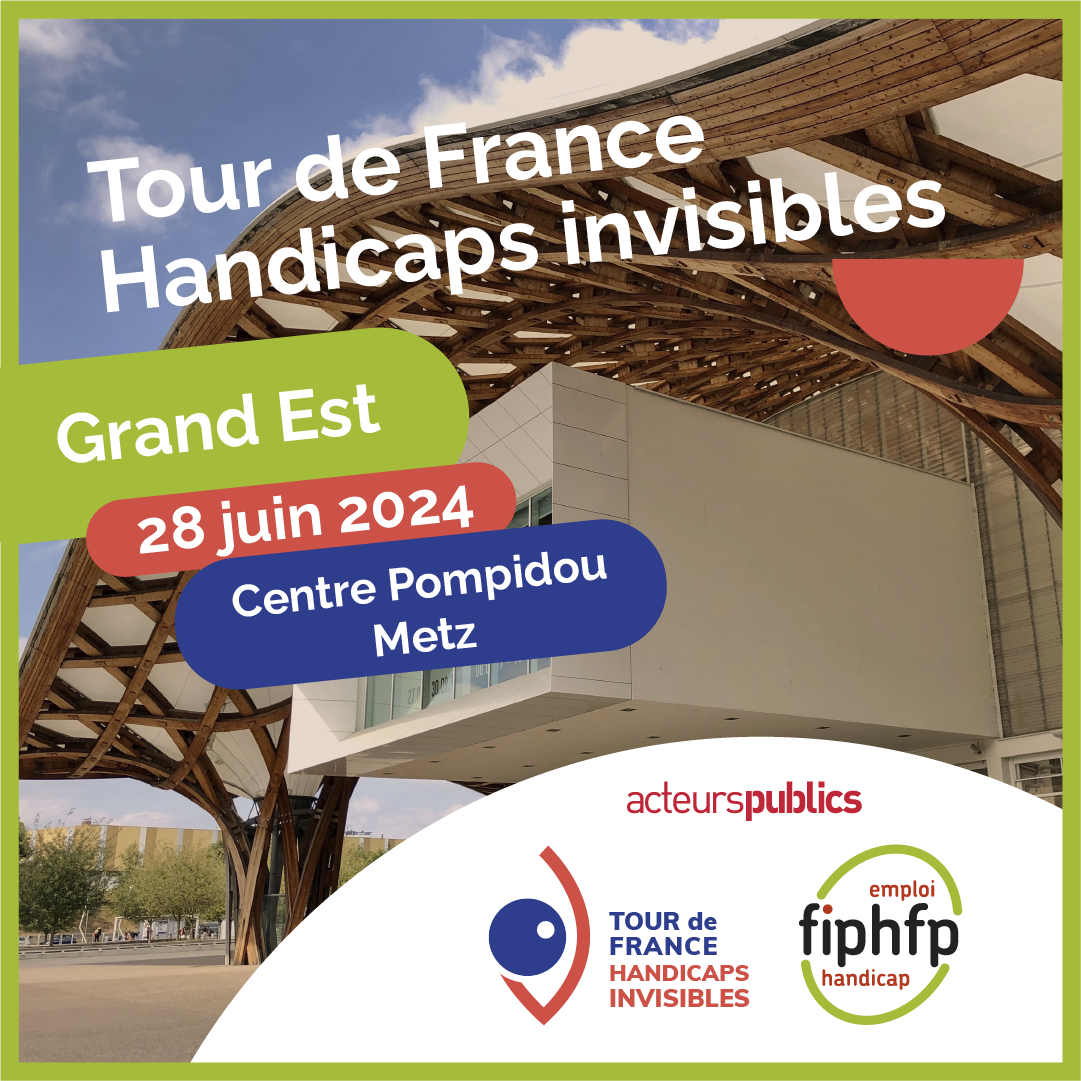 Tour de France des handicaps invisibles - Grand Est - 28 juin 2024 - Centre Pompidou Metz
