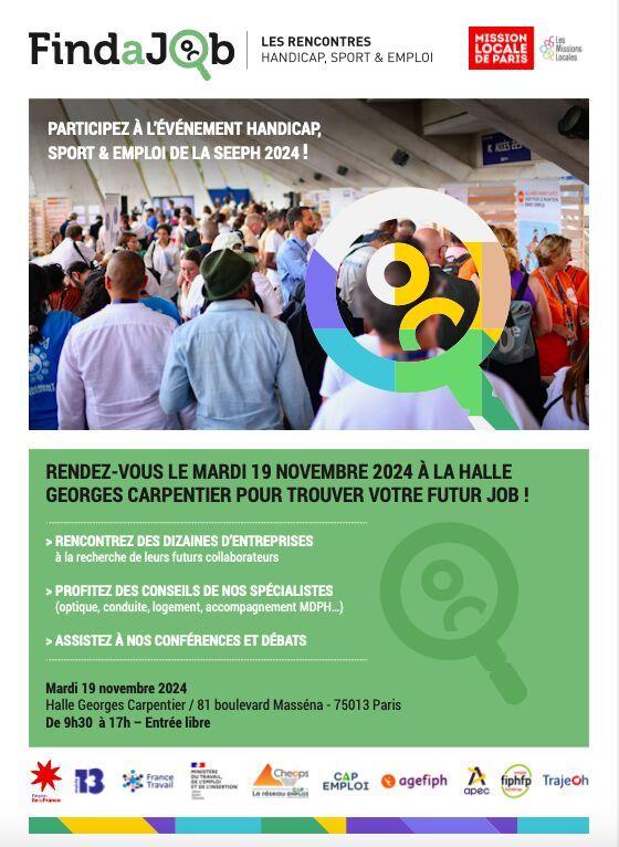 Visuel du flyer de l'événement FindaJob