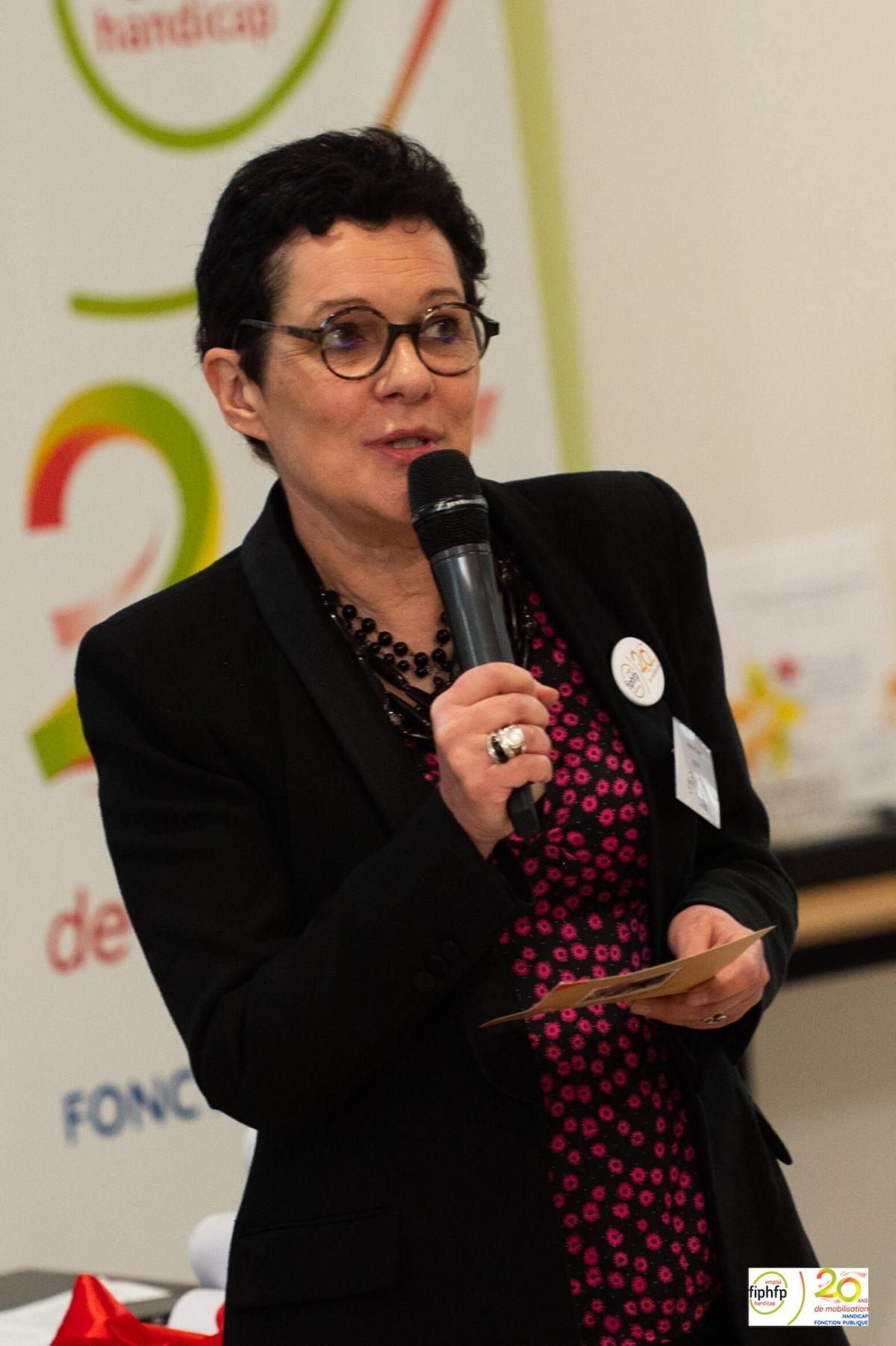 Isabelle Chavot, directrice territoriale handicap du FIPHFP dans les Hauts-de-France