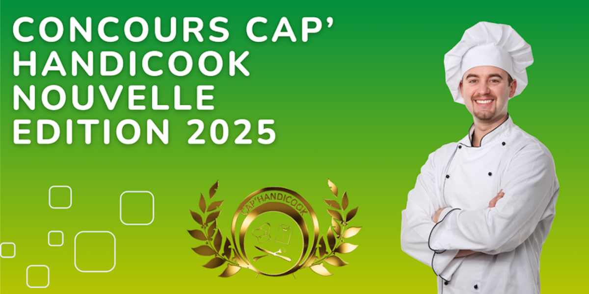 Affiche du concours Cap'HandiCook 2025