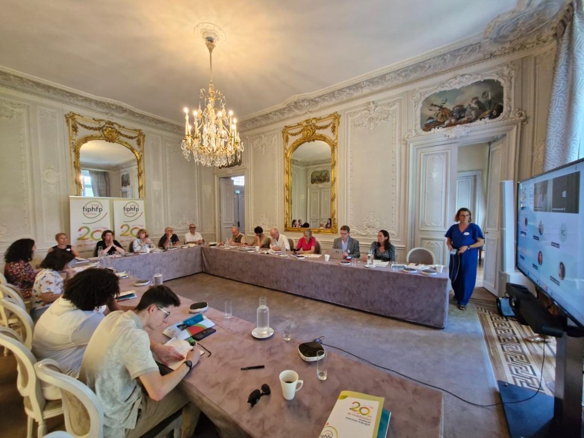 Vue de la conférence de presse du FIPHFP, le 1er juillet 2025 - Copyright @Michabenaben