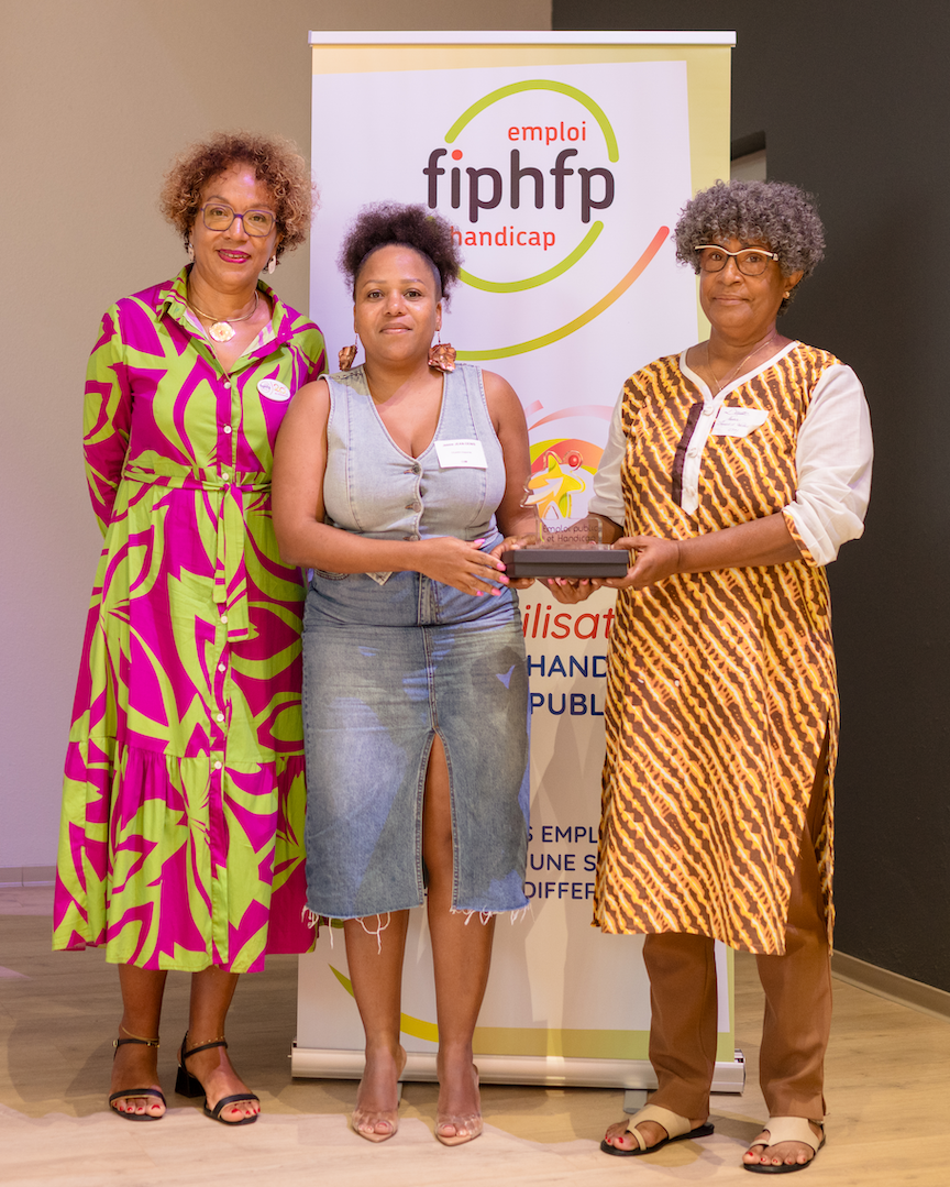 Equipe de la collectivité de la Martinique, lauréate comme coup de coeur du public