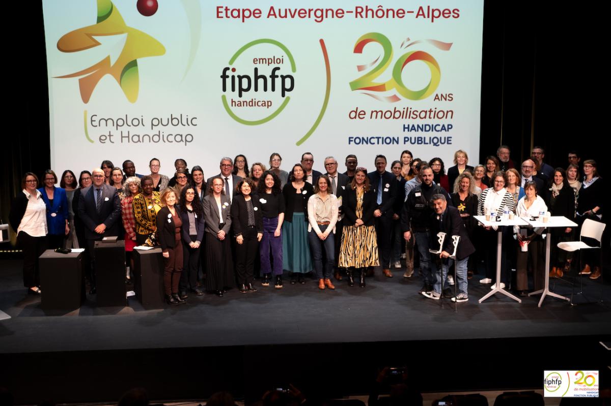 Ensemble des participants et des lauréats des trophées à LYon