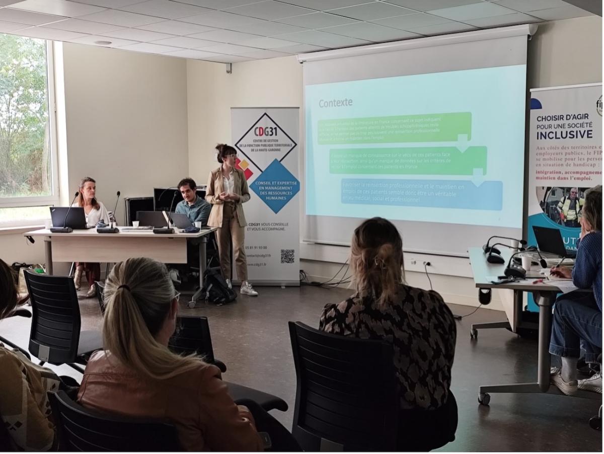 Intervention à l'occasion de la conférence sur l'épuisement professionnel
