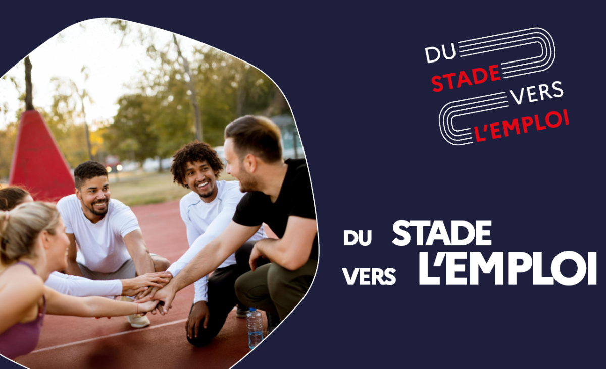 Affiche du stade vers l'emploi