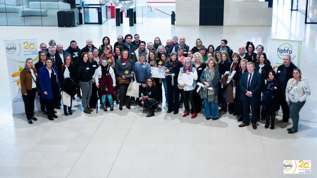 lauréats trophées emploi et handicap étape normande