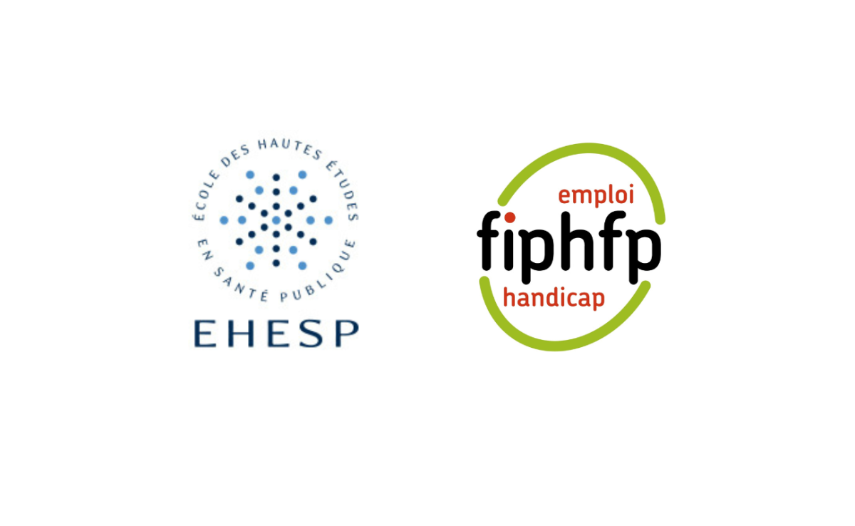 Logos de l'EHESP et du FIPHFP