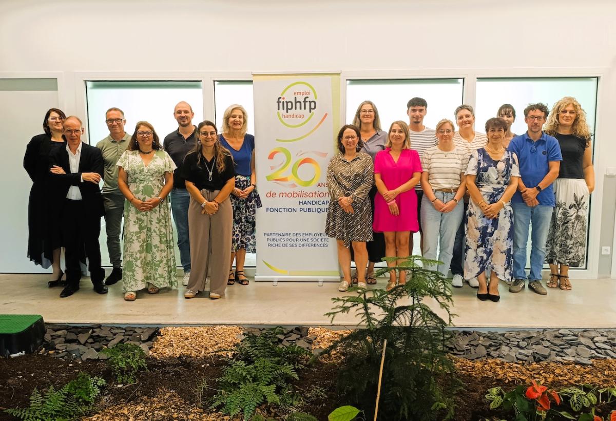 groupe de participants à la formation des référents handicap